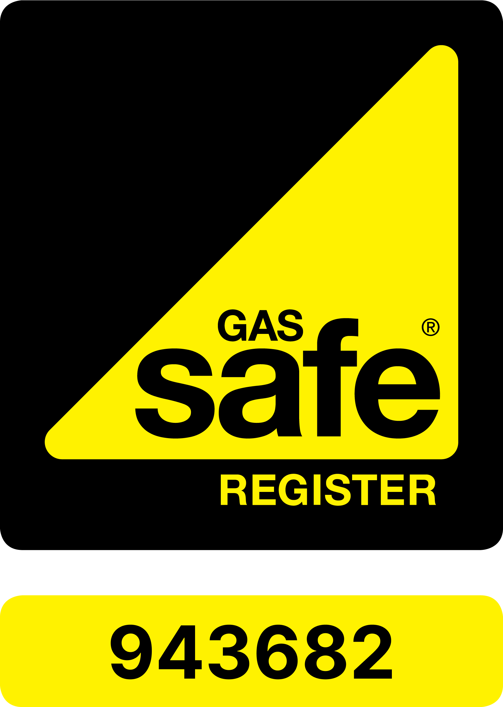 Gas Safe Register Logo With Number 943682